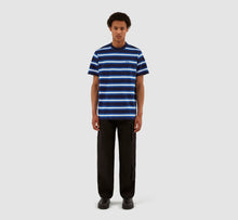 Load image into Gallery viewer, TÉRY STRIPES T-SHIRT BLUE