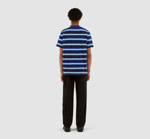 Load image into Gallery viewer, TÉRY STRIPES T-SHIRT BLUE