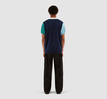 Load image into Gallery viewer, KOREN CONTRAST POLO NAVY