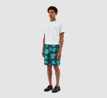 Load image into Gallery viewer, STOLP PRINT NAVY/GREEN SHORTS
