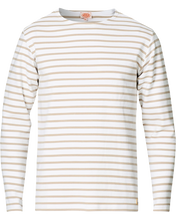 Load image into Gallery viewer, SAILOR T-SHIRT HOUAT WHITE/FLAX BEIGE