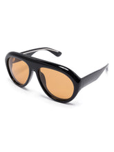 Load image into Gallery viewer, TONY WITH YELLOW LENS AND BLACK FRAME