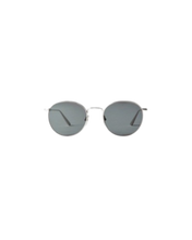 Load image into Gallery viewer, ROUND WITH GREY LENS AND SILVER FRAME
