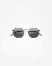 Load image into Gallery viewer, ROUND WITH GREY LENS AND SILVER FRAME