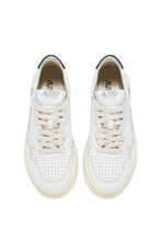 Load image into Gallery viewer, MEDALIST LOW SNEAKERS IN WHITE AND SPACE LEATHER