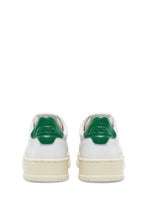Load image into Gallery viewer, MEDALIST LOW SNEAKERS IN WHITE AND GREEN LEATHER UNISEX