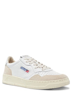 Load image into Gallery viewer, MEDALIST LOW SNEAKERS IN WHITE LEATHER AND BEIGE SUEDE
