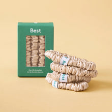 Load image into Gallery viewer, SILK SCRUNCHIES BLONDE