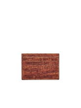 Load image into Gallery viewer, CARD HOLDER CHESTNUT ZEBRA, OSTRICH
