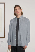 Load image into Gallery viewer, DAD'S SHIRT CHECK BLUE/WHITE