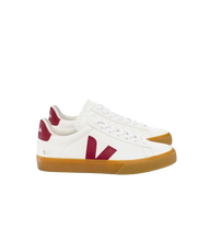 Load image into Gallery viewer, CAMPO CHROMEFREE LEATHER WHITE MARSALA NATURAL WOMEN