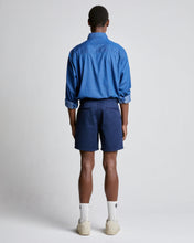 Load image into Gallery viewer, RELAXED SHORTS IN COTTON BLACK IRIS (NAVY)