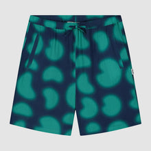 Load image into Gallery viewer, STOLP PRINT NAVY/GREEN SHORTS
