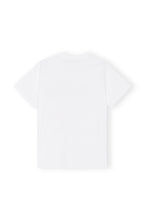 Load image into Gallery viewer, BASIC JERSEY FLOWER RELAXED T-SHIRT BRIGHT WHITE
