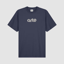 Load image into Gallery viewer, TAUT EMBROI LOGO T-SHIRT NAVY