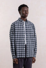 Load image into Gallery viewer, DAD'S SHIRT CHECK BLUE/WHITE