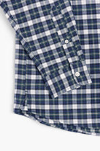 Load image into Gallery viewer, DAD'S SHIRT CHECK BLUE/WHITE