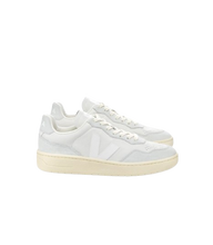 Load image into Gallery viewer, V-90 LEATHER GRAVEL WHITE WOMEN