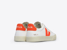 Load image into Gallery viewer, CAMPO LEATHER WHITE ORANGE FLUO WOMEN