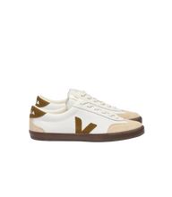 Load image into Gallery viewer, VOLLEY LEATHER WHITE TENT BARK WOMEN