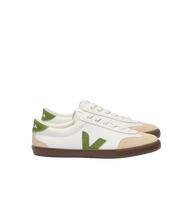 Load image into Gallery viewer, VOLLEY LEATHER WHITE KIWI WOMEN