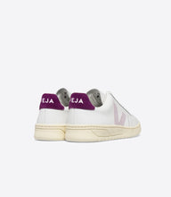 Load image into Gallery viewer, V-12 LEATHER WHITE PARME MAGENTA WOMEN