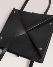 Load image into Gallery viewer, ORIGAMI TOTE BAG BLACK
