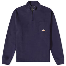 Load image into Gallery viewer, HERITAGE ZIP NECK SWEATER NAVY MEN