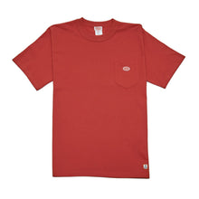 Load image into Gallery viewer, HERITAGE T-SHIRT WITH POCKET POPPY ORANGE