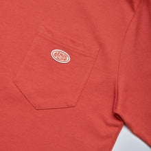 Load image into Gallery viewer, HERITAGE T-SHIRT WITH POCKET POPPY ORANGE