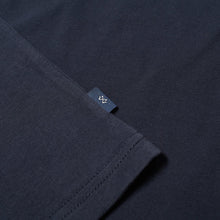 Load image into Gallery viewer, TEE-SHIRT PALM PRINT BLEU PANAME