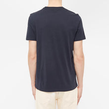 Load image into Gallery viewer, TEE-SHIRT PALM PRINT BLEU PANAME