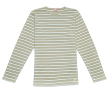 Load image into Gallery viewer, LONG SLEEVE STRIPED BRETON T-SHIRT DUNE/OFF WHITE
