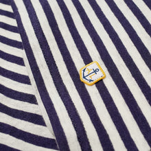 Load image into Gallery viewer, SHORT SLEEVE HERITAGE T-SHIRT NAVY/NATURE