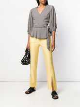 Load image into Gallery viewer, WRAP BLOUSE PRINTED CREPE