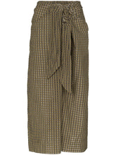 Load image into Gallery viewer, SKIRT SEERSUCKER CHECK KALAMATA