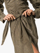 Load image into Gallery viewer, SKIRT SEERSUCKER CHECK KALAMATA