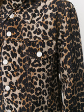 Load image into Gallery viewer, JACKET PRINT DENIM LEOPARD