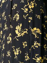 Load image into Gallery viewer, SHIRT DRESS PRINTED CREPE BLACK