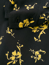 Load image into Gallery viewer, SHIRT DRESS PRINTED CREPE BLACK