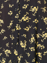 Load image into Gallery viewer, SKIRT PRINTED CREPE BLACK