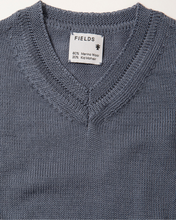 Load image into Gallery viewer, V NECK SWEATER LITTLE BOY FOLKSTONE GREY