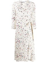 Load image into Gallery viewer, WRAP DRESS EGRET