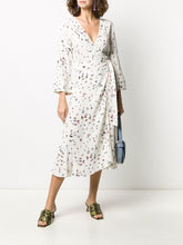 Load image into Gallery viewer, WRAP DRESS EGRET