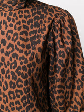 Load image into Gallery viewer, DRESS PRINTED COTTON POPLIN TOFFEE