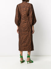 Load image into Gallery viewer, DRESS PRINTED COTTON POPLIN TOFFEE