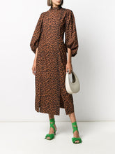 Load image into Gallery viewer, DRESS PRINTED COTTON POPLIN TOFFEE