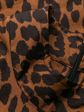Load image into Gallery viewer, DRESS PRINTED COTTON POPLIN TOFFEE