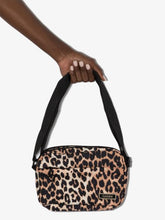Load image into Gallery viewer, RECYCLED TECH FESTIVAL BAG LEOPARD