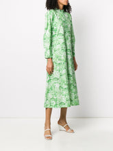 Load image into Gallery viewer, MIDI DRESS ISLAND GREEN